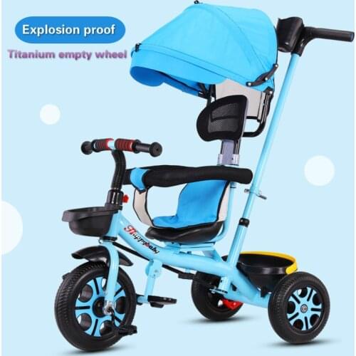 Baby Tricycle 0-6 Years Old Multi-function Baby Rotating Seat Baby Stroller Tricycle Bicycle Children Can Ride Bicycle Trike