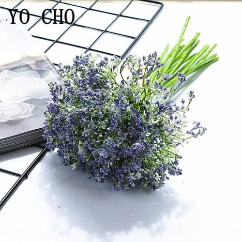 Artificial Babysbreath Flowers Home Wedding Decor Fake Green Wedding Bouquets Plastic Babysbreath Home Decoration Fake Flowers
