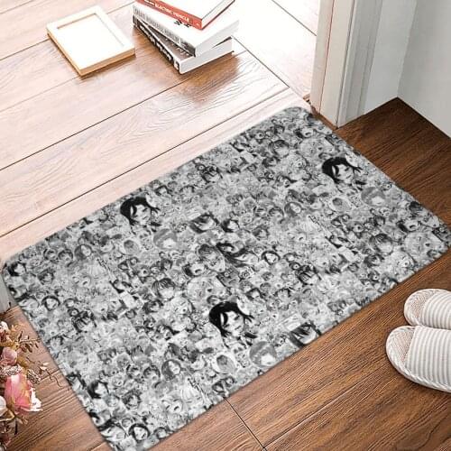 Hentai Collage Doormat Carpet Mat Rug Polyester Anti-slip Floor Decor Bath Bathroom Kitchen Living Room 40*60