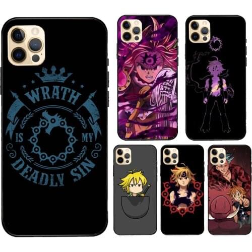 Meliodas Seven Deadly Sins For iPhone 12 Pro Max mini Case For iPhone 11 Pro Max XS X SE 2020 7 8 Plus XR Cover