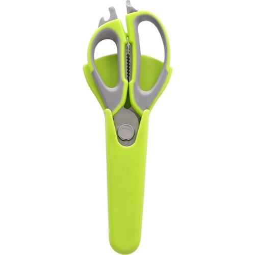Multi Purpose Portable Kitchen Cooking Cutting Sharp Scissors Shears Stainless Steel