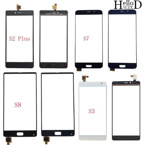 Mobile Touch Screen For Elephone S2 Plus S3 S7 S8 Digitizer Panel Touch Screen Front Glass Lens Sensor TouchScreen 3M Glue