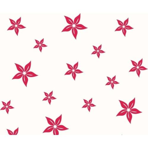 Stars Flower Wall Decals For Kids Room Bedroom Living Room Vinyl Stickers Window Posters Home Decoration Decor Wall Art S-633