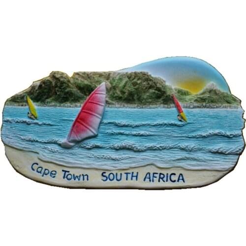 Cape Town South Africa Handmade Painted Aromatherapy Fridge Magnets Travel Souvenirs Refrigerator Magnetic Sticker Home Decor