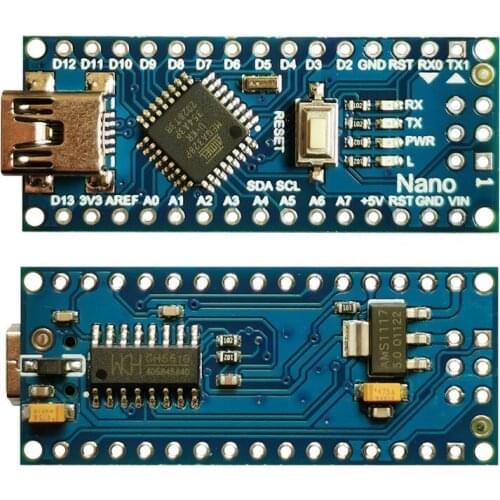 Type-C / Micro USB CH340 Nano 3.0 ATmega328P Controller Board Compatible for Arduino Nano CH340 USB Driver Nano V3.0 ATmega328