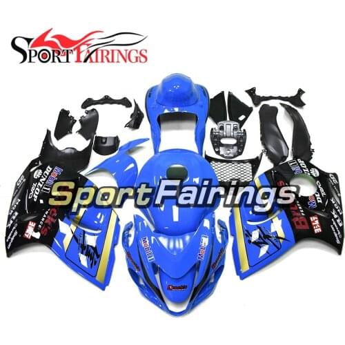 Full Fairings For Suzuki GSXR1300 Hayabusa Year 08-16 2008 2009 2012 2014 2016 ABS Motorcycle Fairing Kit Blue Black Cowlings