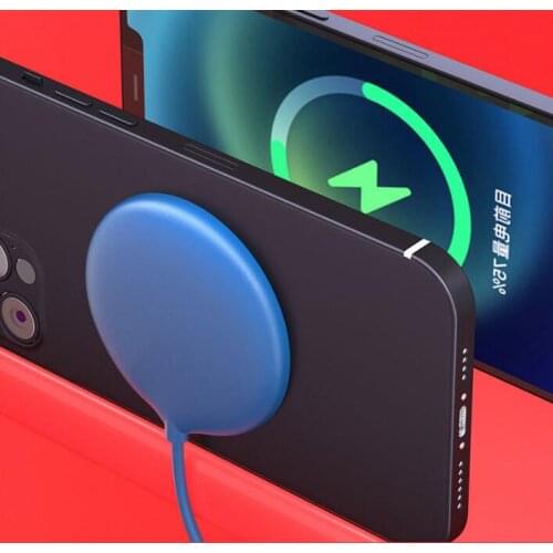 Luxury 15W Original magnetic Fast Charger for iPhone 12 Pro Max 11 pro Magnetic Qi Wireless Charger universal