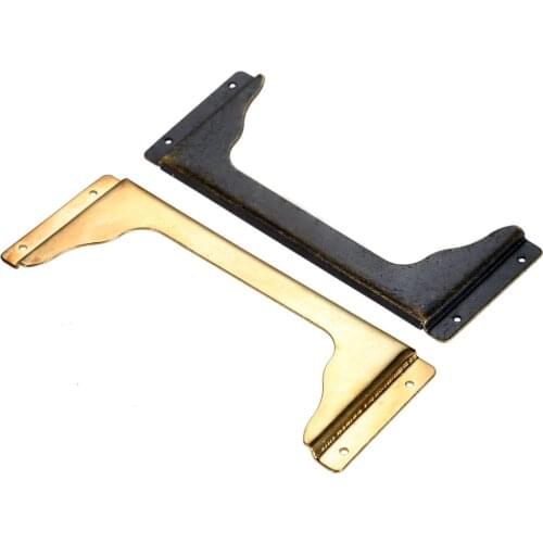 2Pcs Zinc Alloy Furniture Drawer Cabinet Door Handles & Knobs Cupboard Shell Pull Handles Card Holder File Case Label Tag Frames