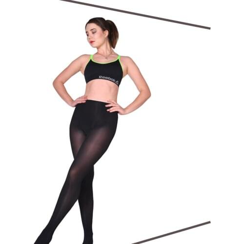 HYRAX Ladies Sexy High Waist Pantyhose Stovepipe Black fleshy dark brown Base Fashion Slim Sexy Lady Memory Pressure Pants