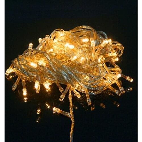 30M 300LED Fairy String Light Christmas w/linkable male&female connectable DC jack Xmas Wedding Garden Garland tree decor-Static