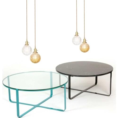 Modern Copper Pendant Light Used For Home Lighting Restaurant Light Living Room Lights Bedside Glass Pendant Lamp E27 110/220v