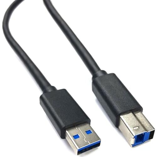 USB 3.0 Sync data power cable USB 3.0 Type A Male To Type B Male extension cable For Canon Epson HP and more