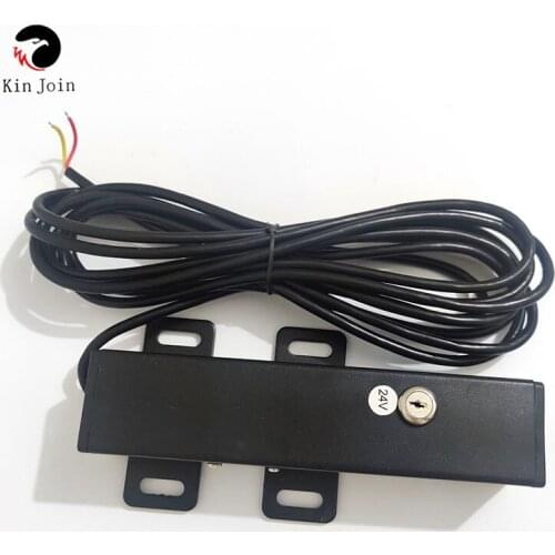 DC 24V DC 12V Heavy Duty Automatic Electric Gate Lock for Swing Gate Operator Opener System or Factory Home Gate Prevent Typhoon