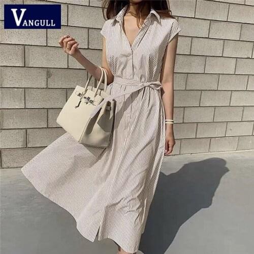 Vangull Plus Size Summer Dresses