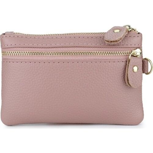 Premium Real Leather Women Key Wallet Dropshipping New Arrival Multi-function Coin Purse For Female кошелек маленький Key Holder