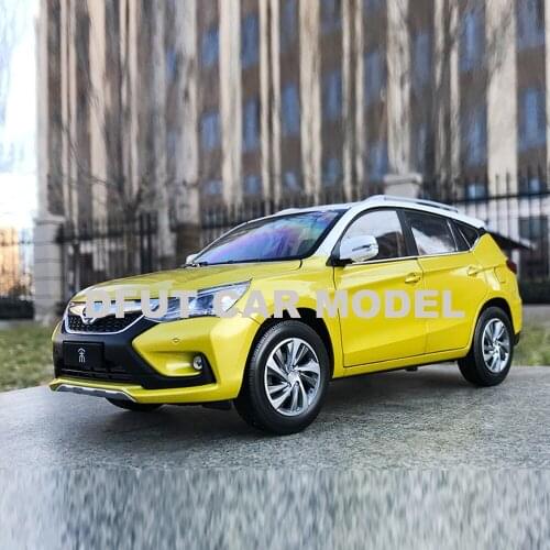 1:18 Scale Alloy Pull Back Toy Vehicles BYD SONG Series Car Model Of Childrens Toy Car Original Authorized Authentic Kids