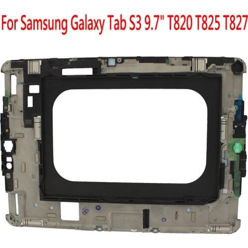 1 Pcs Middle Frame Bezel Chassis Board Plate Midframe Housing For Samsung Galaxy Tab S3 9.7" T820 T825 T827 Repair Replacement