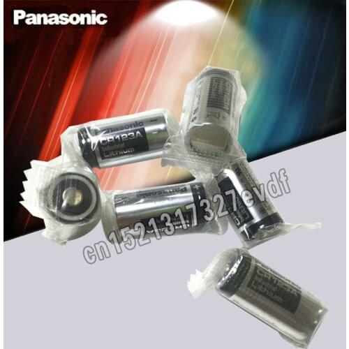 12pcs/lot Original Panasonic 123 Lithium 3V Arlo Camera Battery CR123A CR17345 DL123A EL123A 123A
