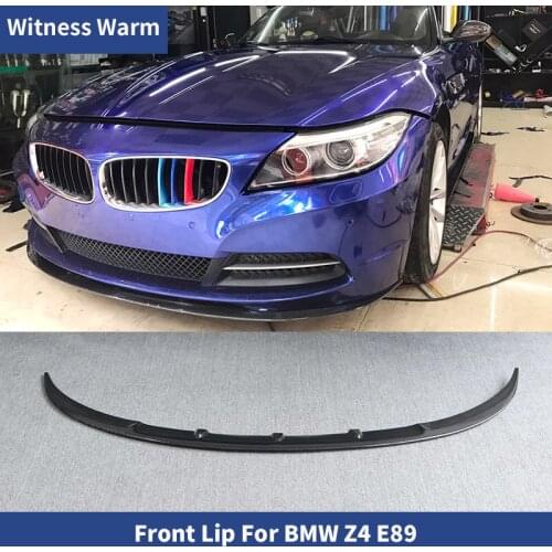 Car Front lip Spoiler for BMW E89 Z4 Roadster 2009-2016 E89 Carbon Fiber Bumper Lip Splitter M-tech sport bumper/standard bumper