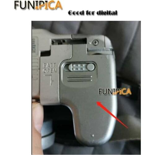 Used Original S2 IS battery door For Canon S2 IS battery cover (silver color)camera repair part free shipping