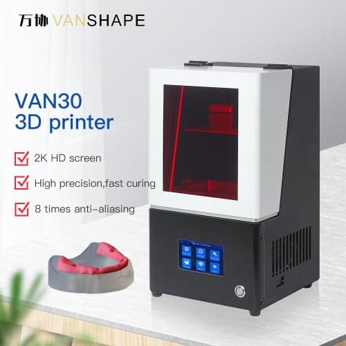 Vanshape Big Printing Size Monochrome 2K Screen High Resolution LCD 3D Printer For Jewelry