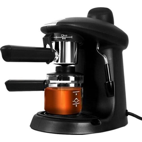 Household freshly brewed coffee maker semi-automatic espresso machine steam type coffee machine