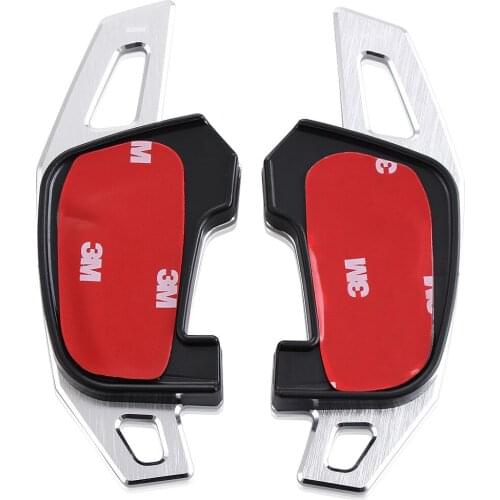 Black Metal Paddle Shift Shifter Extension For VW Volkswagen Golf GTI MK7 GOLF R MK7 GOLF GTD MK7 GTE MK7 ,For VW Scirocco 2016
