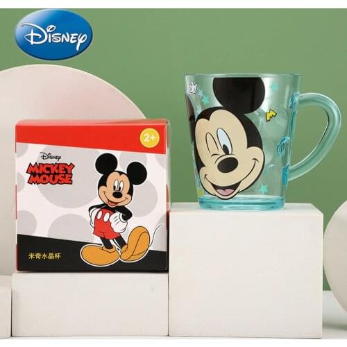 Disney Mickey Mouse Childrens Creative Mens and Womens Water Cup Cute Creative Mouthwash Juice Cup