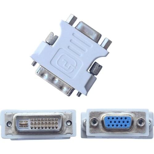 DVI to VGA connector DVI-I to VGA male to female Adapter Convert for computer