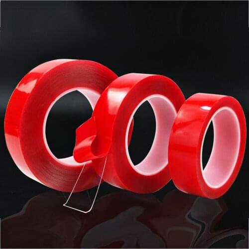 Double-sided Length 3M Width 5/15/25/35/45MM Strong Clear Transparent Acrylic Foam Adhesive Tapedouble Sided Adhesive Tape