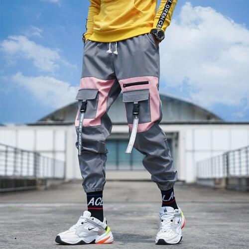 2021 Harajuku Jogger Pants Men Hip Hip Harem Track Streetwear Thin Sweatpant Trousers Pants Harem Pants