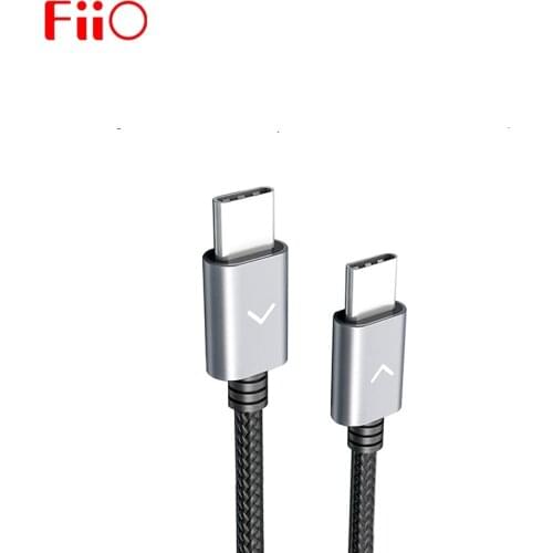 FiiO LT-TC1 Type C to Type C Audio Data Charging Data Decoding Cable for M15/M11/M5/M6/BTR5/ MP3 Player/Android/PC