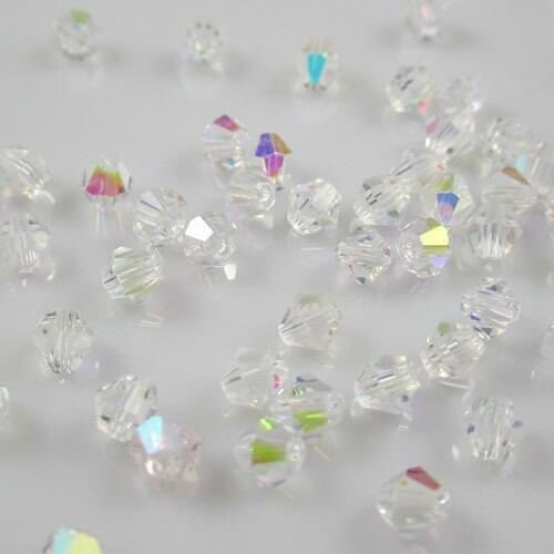 Crystal AB 3mm 720pcs/Lot Chinese Top Quality Crystal Bicone Beads Free Shipping