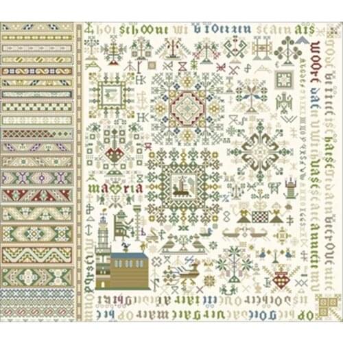 Beautiful lace pattern patterns Counted Cross Stitch 11CT 14CT 18CT DIY Chinese Cross Stitch Kits Embroidery Needlework Sets
