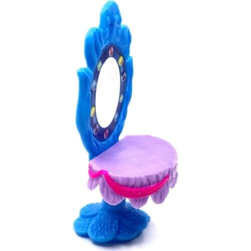 About 9cm high cute Dressing table for Magic elf dolls Girl play house toy
