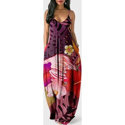 MUAYOU Summer Midi Dresses