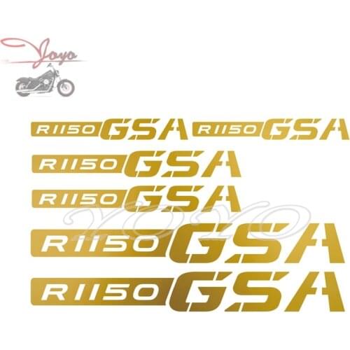 Motorcycle Luggage Box Stickers Saddlebag Decals Logo Sticker For BMW R1150GSA Universal
