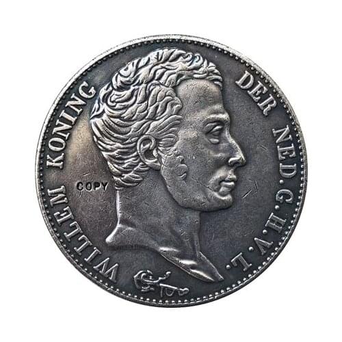 Netherlands 1831 3 Gulden copy coin 40MM