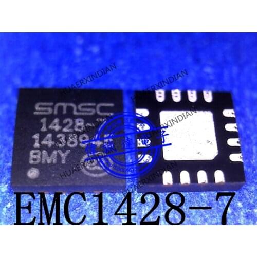 1Pieces new Original EMC1428-7-AP-TR 1428-7 QFN16 IC In stock real picture