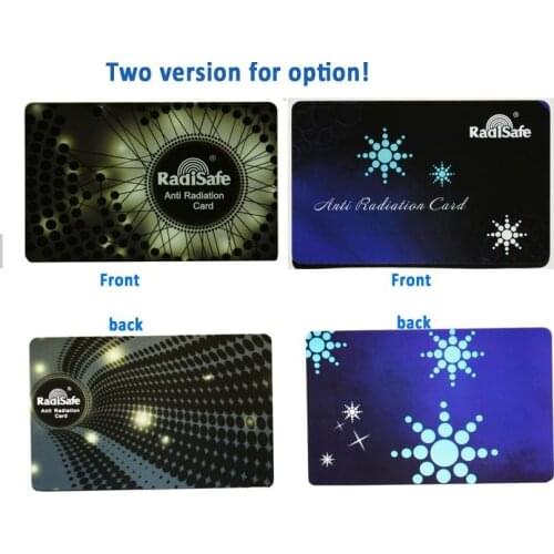 Wholesale Radisafe anti Radiation card, EMF protection card,pregnant radiation protection radiation shield card 1pcs /l0ot