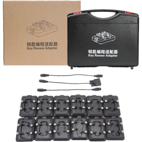 Original Xhorse VVDI Key Tool Renew Adapter Full Set 12pcs 1-12 adapter
