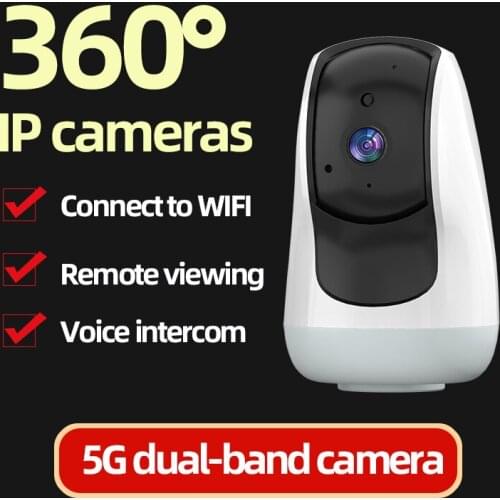 Baby Monitoring Panoramic 3D Camera HD 1080P Wireless Outdoor Two-way Voice Camera Surveillance Wifi Camera Night Sight Motion