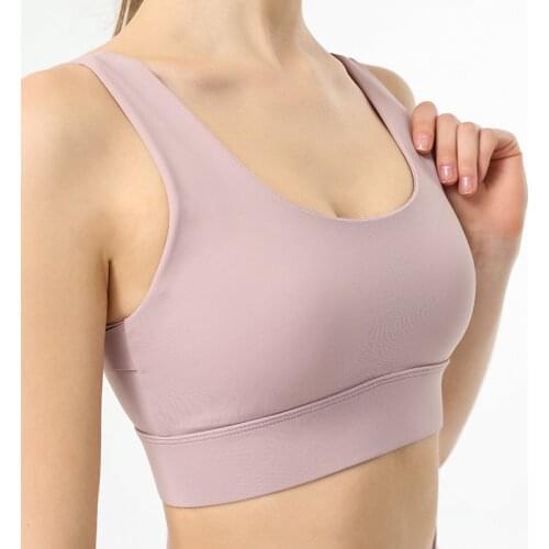 Shockproof Sports Bra Elastic Sujetador Deportivo Quick-drying Fitness Bra All-in-one Seamless Push Up Beautiful Back Sport Bh