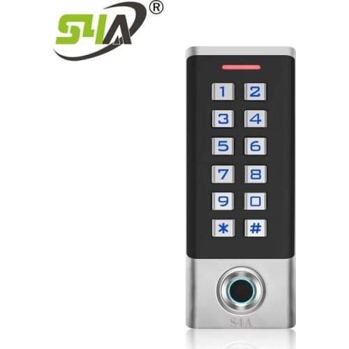 S4A Finger Print Touch Keypad IP68 Waterproof RFID Standalone Access Controller support FP+EM+Pincode