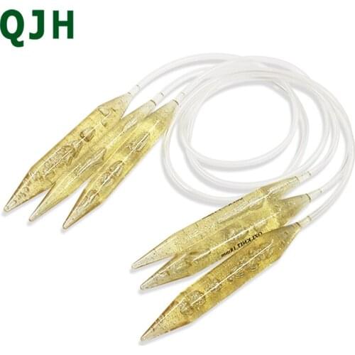 New 3 Size Knitting Needles Plastic Circular Knitting Needles Set Double Pointed Yarn Needles For Women Gift 15mm/18mm/20mm