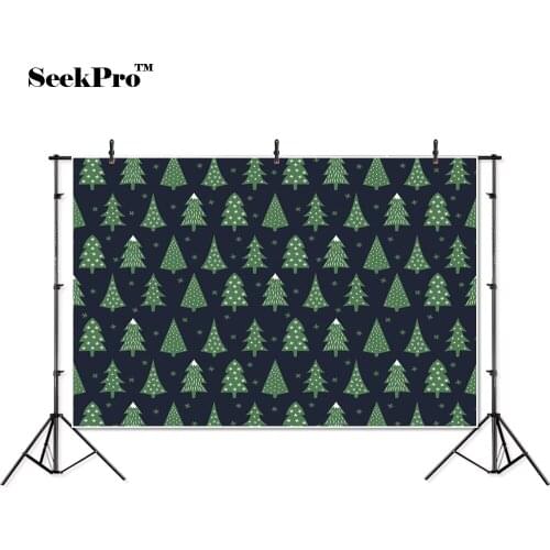 Thin vinyl forest dots pine tree kids baby children photo Background Printed Professional indoor Photographic studio Backdrop