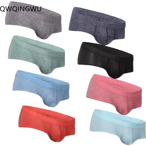 8PCS/Lot Mens Underwear Pouch Boxer Shorts Mens Boxer Shorts Cotton Sexy Male Underwear Cueca Low Waist Underpants Boxers