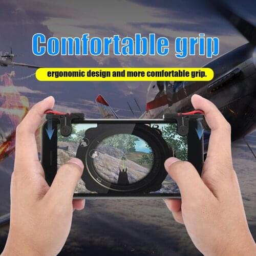 Universal Mobile Gamepad PUBG Moible Controller Gamepad Free Fire L1 R1 Triggers PUG B Mobile Game Pad Grip L1R1 Joystick