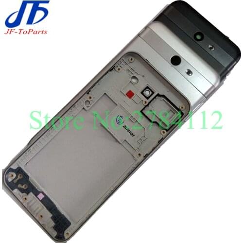 10Pcs middle frame bezel Back Battery Cover Housing Door For Samsung Galaxy j327 / j727 Rear replacement parts