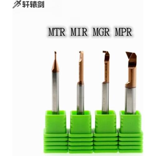 1 piece of MPR4 R0.15 L10 micro-drilling turning tool profile turning small carbide drilling tool